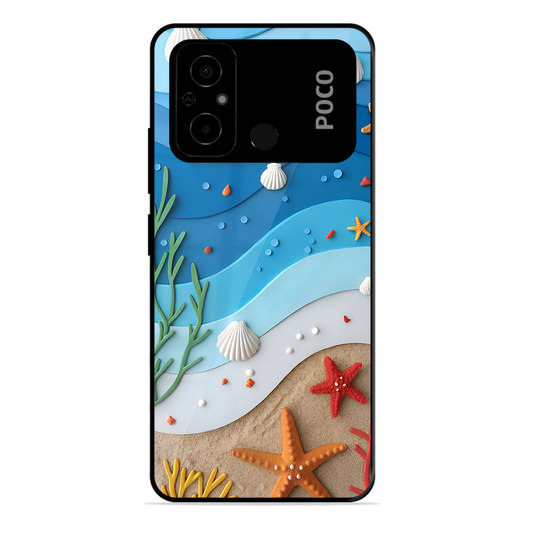 Beach Thing Printed Protective Phone Cover forPoco C55