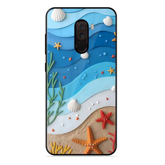 Beach Thing Printed Protective Phone Cover forPoco F1