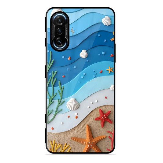 Beach Thing Printed Protective Phone Cover forPoco F3 Gt 5G