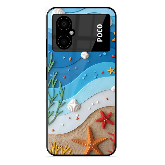 Beach Thing Printed Protective Phone Cover forPoco M4 5G