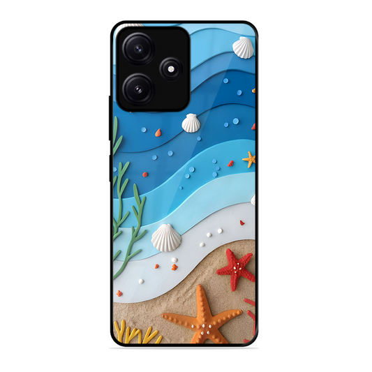 Beach Thing Printed Protective Phone Cover forPoco M6 5G