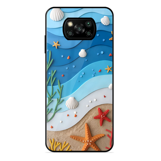 Beach Thing Printed Protective Phone Cover forPoco X3