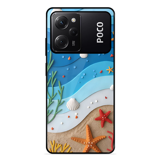 Beach Thing Printed Protective Phone Cover forPoco X5 Pro 5G