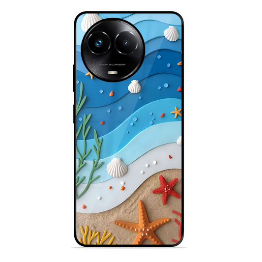 Beach Thing Printed Protective Phone Cover forRealme 11X 5G