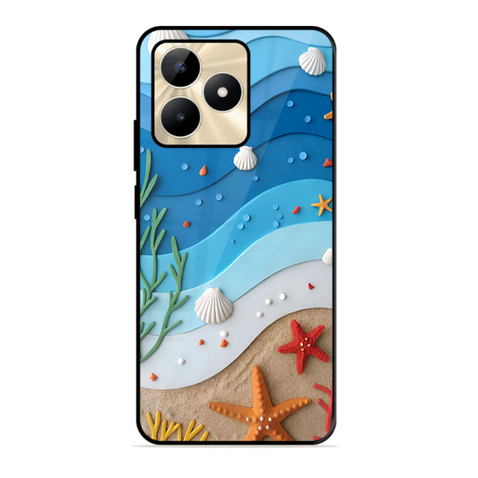 Beach Thing Printed Protective Phone Cover forRealme C51