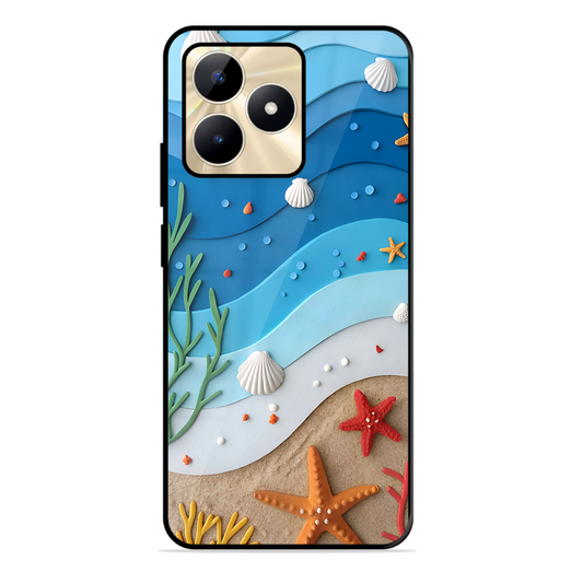 Beach Thing Printed Protective Phone Cover forRealme C53
