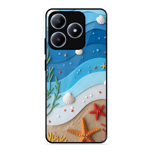 Beach Thing Printed Protective Phone Cover forRealme C63 4G