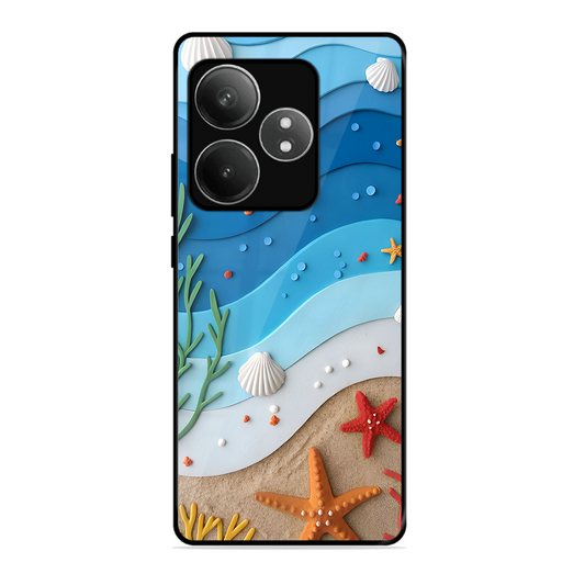 Beach Thing Printed Protective Phone Cover forRealme Gt 6T 5G