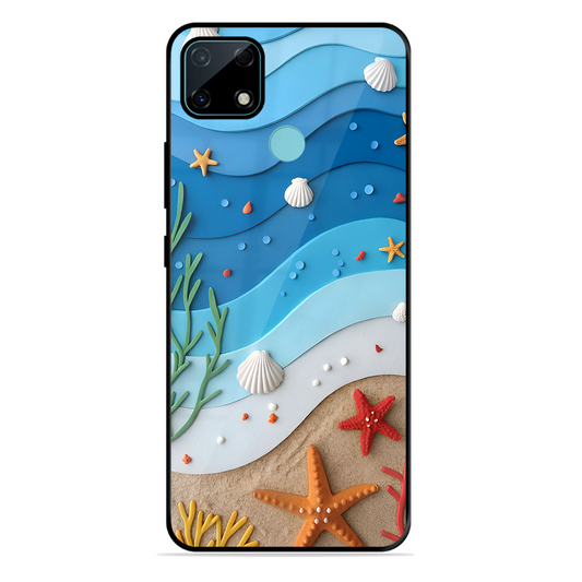 Beach Thing Printed Protective Phone Cover forRealme Narzo 30A