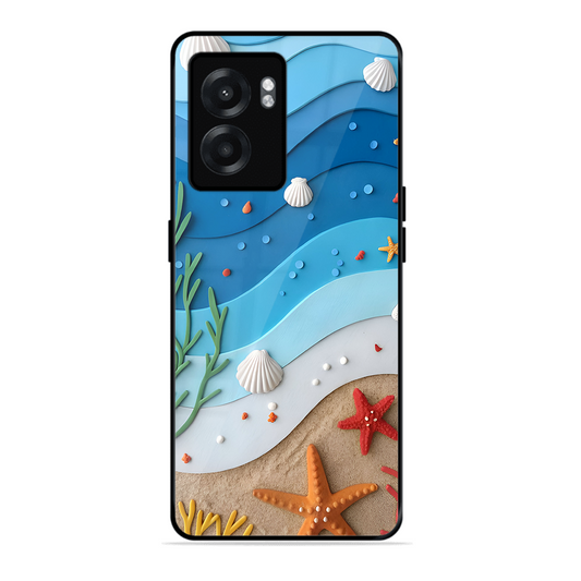 Beach Thing Printed Protective Phone Cover forRealme Narzo 50 5G
