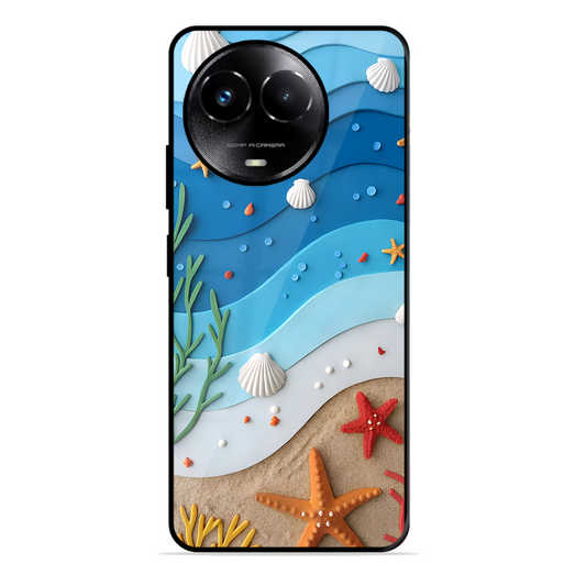 Beach Thing Printed Protective Phone Cover forRealme Narzo 60X 5G