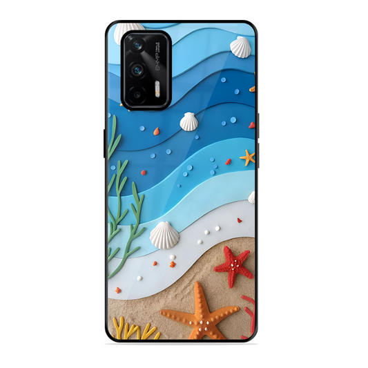 Beach Thing Printed Protective Phone Cover forRealme X7 Max 5G