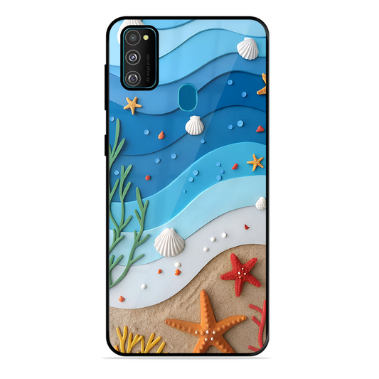 Beach Thing Printed Protective Phone Cover forSamsung Galaxy M21 4G
