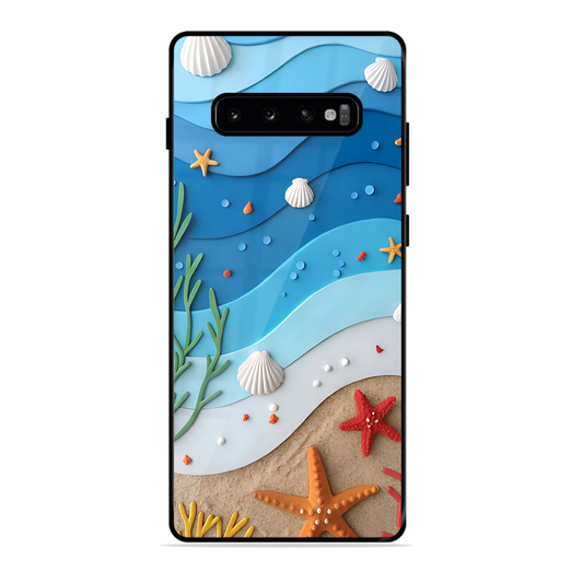 Beach Thing Printed Protective Phone Cover forSamsung Galaxy S10 Plus