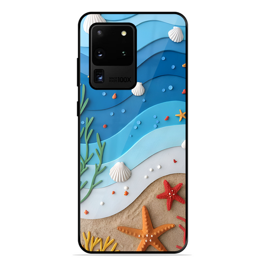 Beach Thing Printed Protective Phone Cover forSamsung Galaxy S20 Ultra