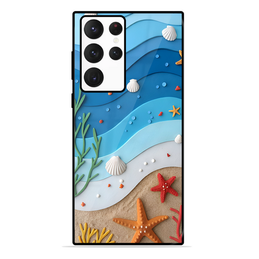 Beach Thing Printed Protective Phone Cover forSamsung Galaxy S22 Ultra