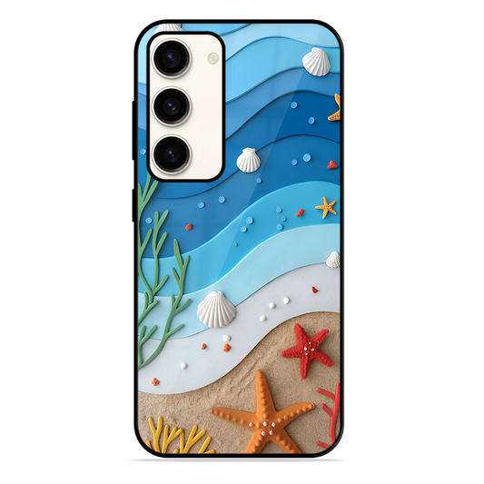 Beach Thing Printed Protective Phone Cover forSamsung Galaxy S23 5G