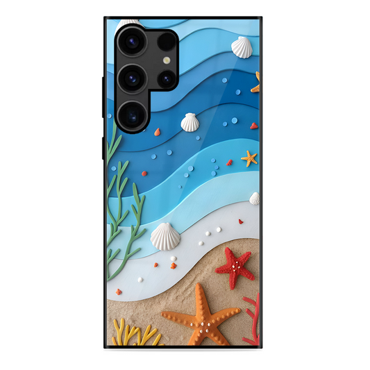 Beach Thing Printed Protective Phone Cover forSamsung Galaxy S23 Ultra
