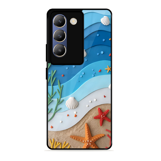 Beach Thing Printed Protective Phone Cover forVivo T3 5G