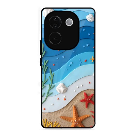Beach Thing Printed Protective Phone Cover forVivo T3 Pro 5G