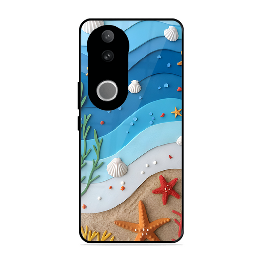 Beach Thing Printed Protective Phone Cover forVivo T4R 5G