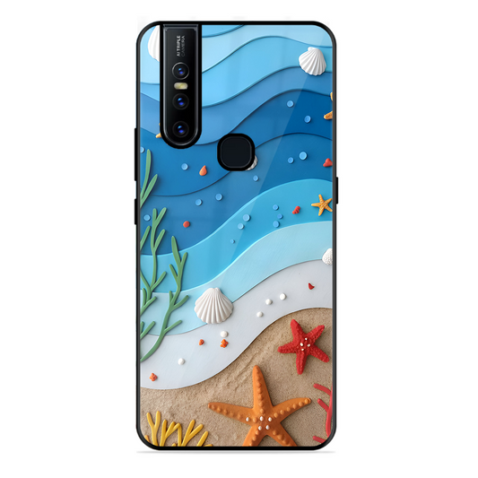 Beach Thing Printed Protective Phone Cover forVivo V15