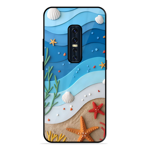 Beach Thing Printed Protective Phone Cover forVivo V17 Pro