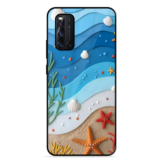 Beach Thing Printed Protective Phone Cover forVivo V19