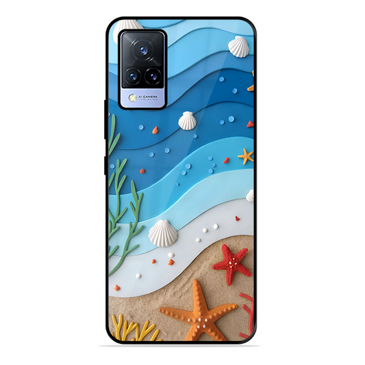 Beach Thing Printed Protective Phone Cover forVivo V21 5G