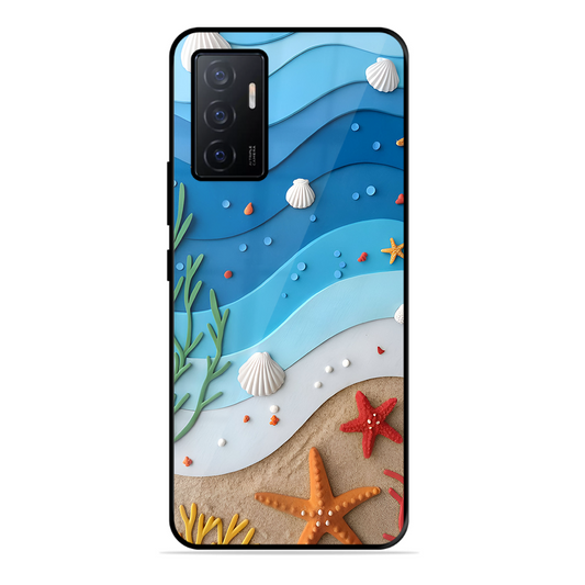 Beach Thing Printed Protective Phone Cover forVivo V23E 5G