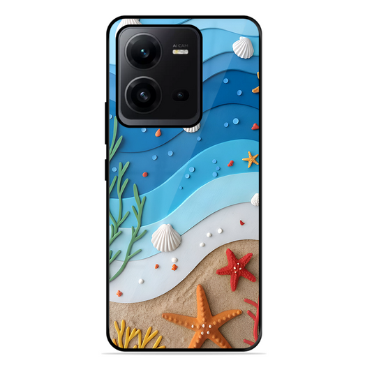 Beach Thing Printed Protective Phone Cover forVivo V25 5G