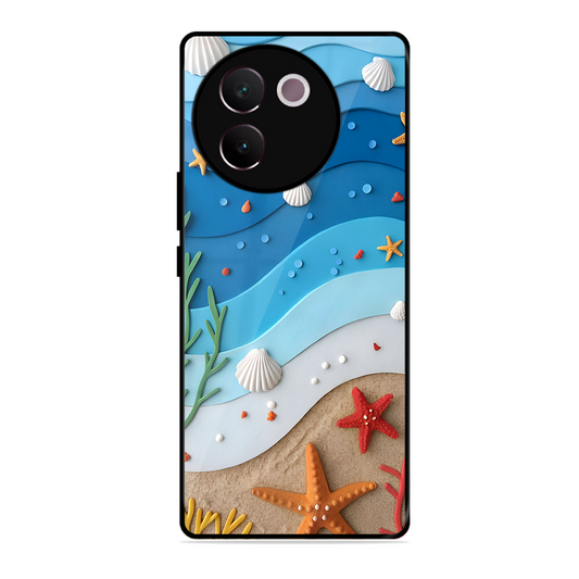 Beach Thing Printed Protective Phone Cover forVivo V30E 5G
