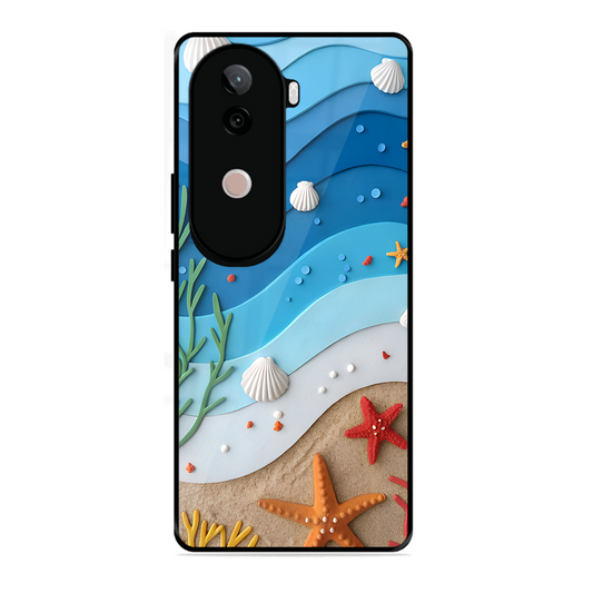 Beach Thing Printed Protective Phone Cover forVivo V40E 5G