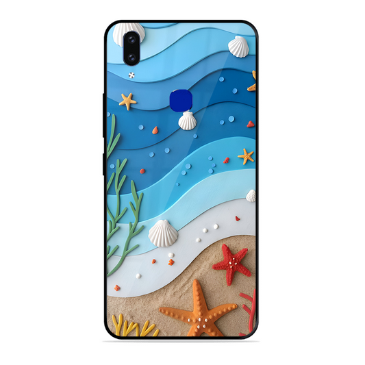 Beach Thing Printed Protective Phone Cover forVivo V9