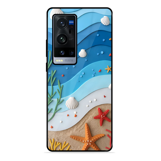 Beach Thing Printed Protective Phone Cover forVivo X60 Pro Plus