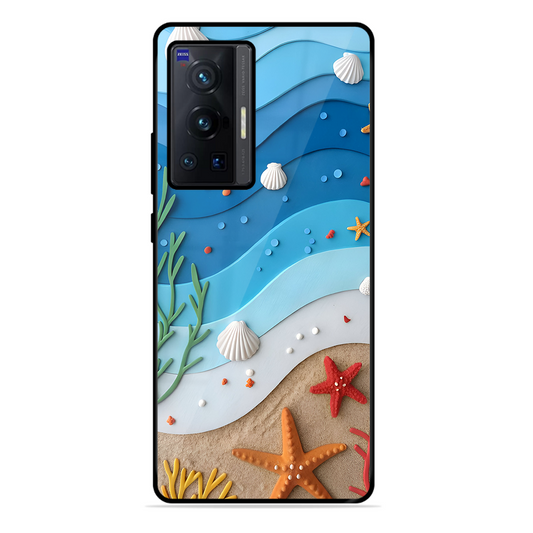 Beach Thing Printed Protective Phone Cover forVivo X70 Pro 5G