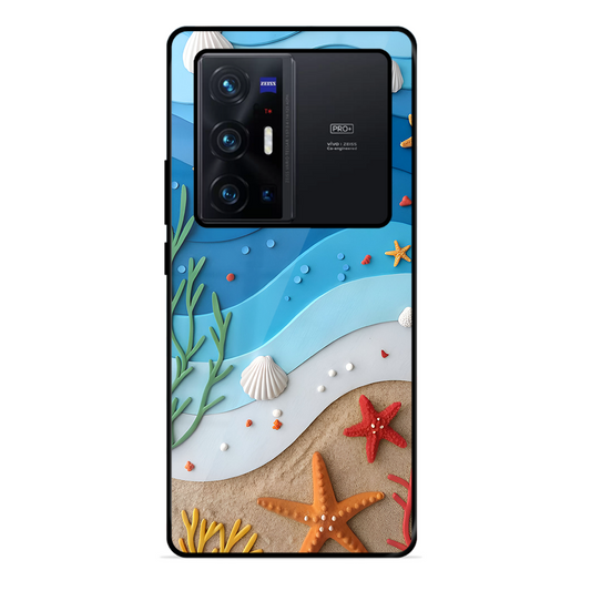 Beach Thing Printed Protective Phone Cover forVivo X70 Pro Plus