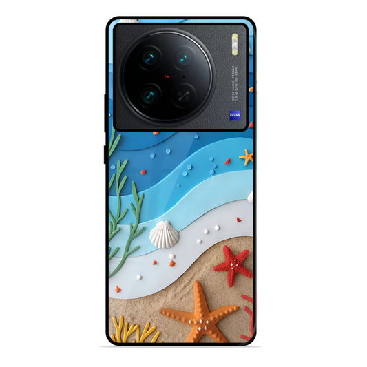 Beach Thing Printed Protective Phone Cover forVivo X90 Pro
