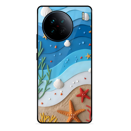 Beach Thing Printed Protective Phone Cover forVivo X90