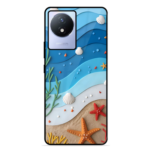 Beach Thing Printed Protective Phone Cover forVivo Y02