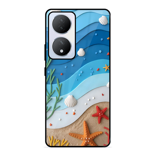 Beach Thing Printed Protective Phone Cover forVivo Y100A 5G