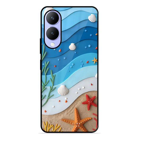 Beach Thing Printed Protective Phone Cover forVivo Y17S