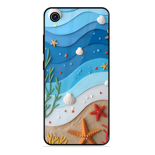 Beach Thing Printed Protective Phone Cover forVivo Y1S
