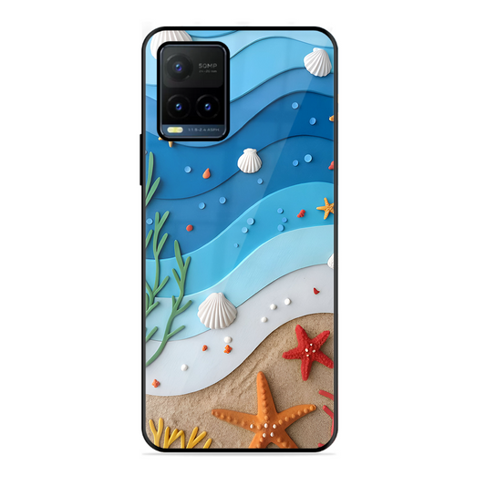 Beach Thing Printed Protective Phone Cover forVivo Y21T