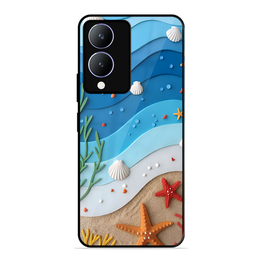 Beach Thing Printed Protective Phone Cover forVivo Y28 5G