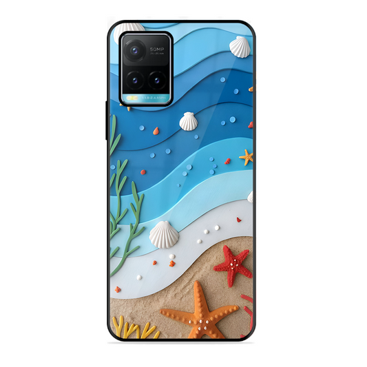 Beach Thing Printed Protective Phone Cover forVivo Y33T