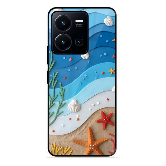 Beach Thing Printed Protective Phone Cover forVivo Y35