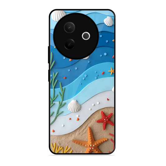 Beach Thing Printed Protective Phone Cover forVivo Y39 5G