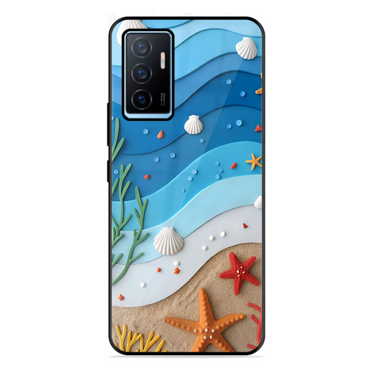 Beach Thing Printed Protective Phone Cover forVivo Y75 4G