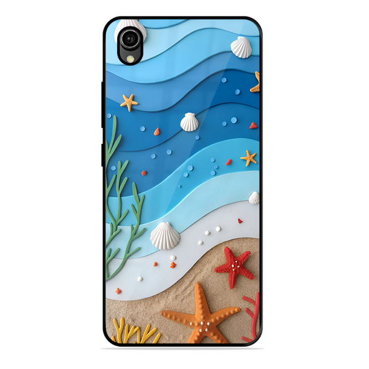 Beach Thing Printed Protective Phone Cover forVivo Y90